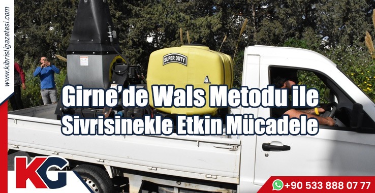 Girne’de Wals Metodu İle Sivrisinekle Etkin Mücadele