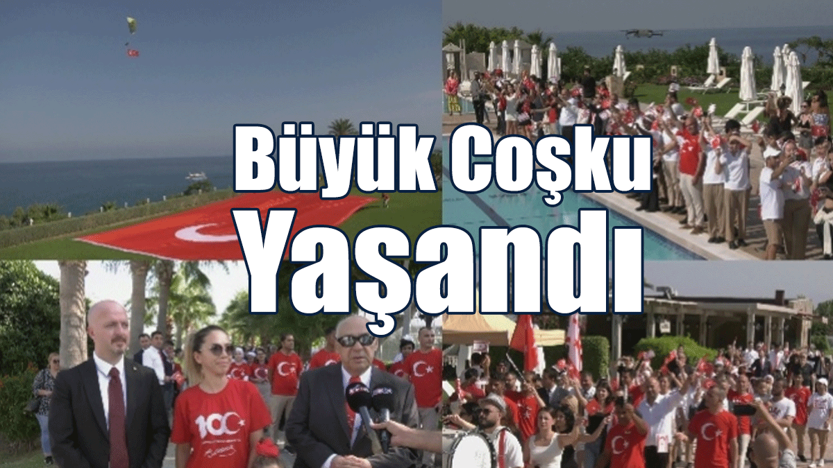 Büyük Coşku Yaşandı
