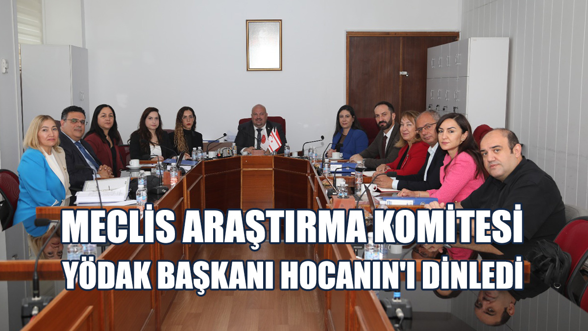 YÖDAK'la İlgili Meclis Araştırma Komitesi Hocanın'ı Dinledi