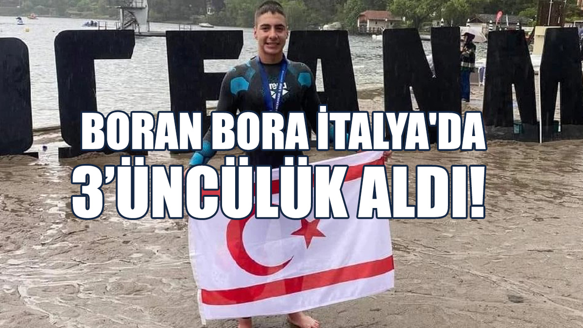 Boran Bora İtalya'da 3’üncülük Aldı!