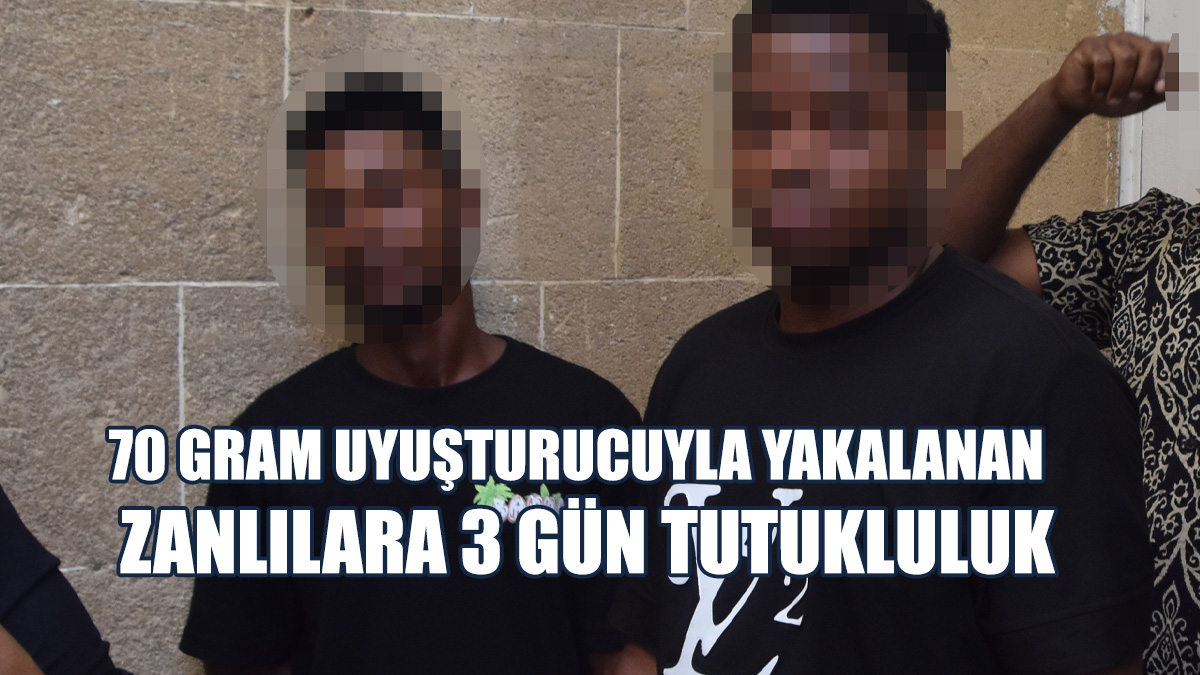 Uyuşturucu Zanlıları Mahkemeye Çıkarıldı