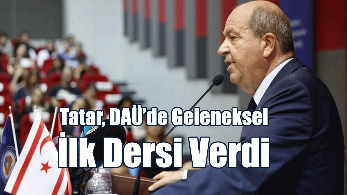 “Bizim Türkiye İle Yürüttüğümüz Milli Siyaset, Kıbrıs’ın Kuzeyinde Bir Türk Devletidir”