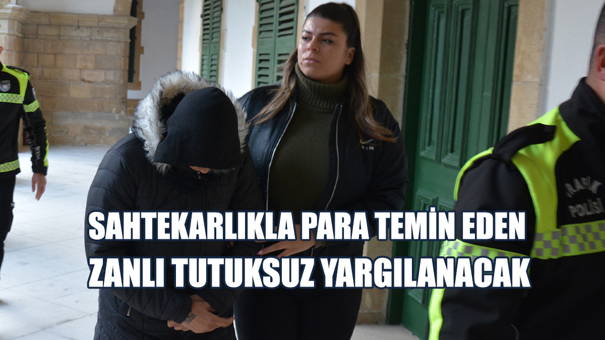 Zanlı Teminata Bağlandı...