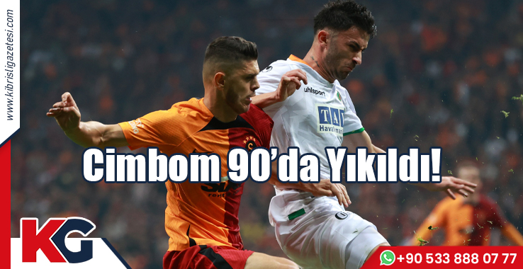 Cimbom 90'da Yıkıldı!