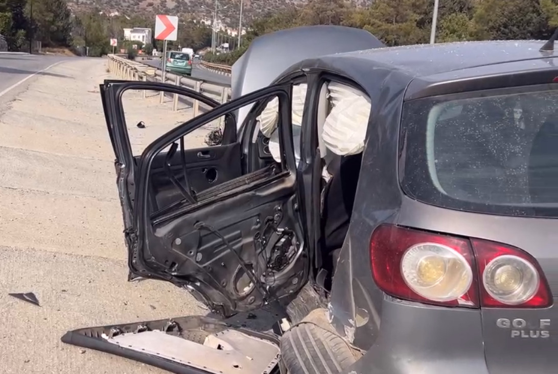 Ağırdağ-Boğazköy yolunda feci kaza: Bir kişi yoğun bakımda
