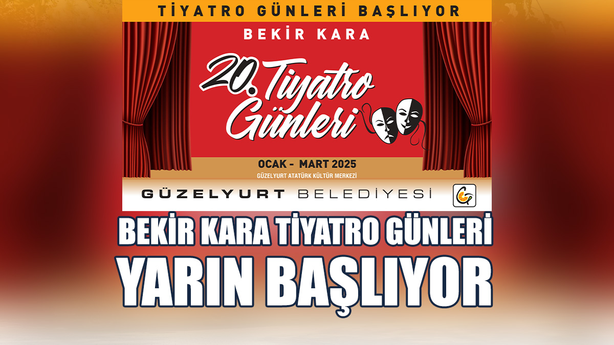 “Papaz Kaçtı” Adlı Komedi Oyununu Güzelyurt AKM'de Sahneleyecek