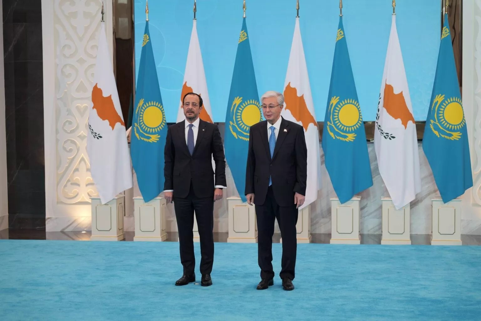 Hristodulidis'ten Kazakistan'a “Kıbrıs sorunundaki ilkeli duruşu” için teşekkür