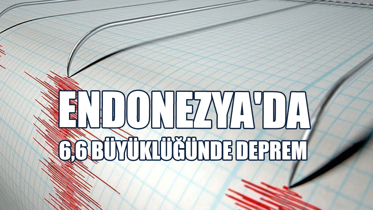 Endonezya'da Deprem