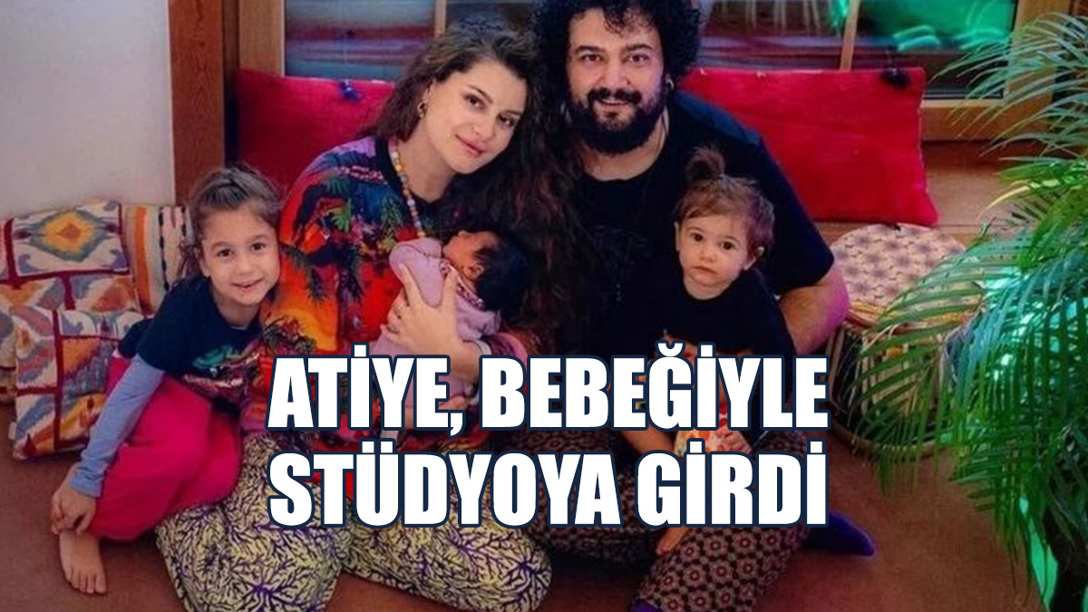 Atiye’den Yeni Şarkı Çalışmaları…