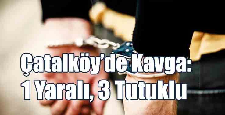 Çatalköy’de Kavga: 1 Yaralı, 3 Tutuklu