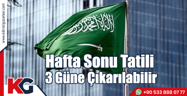 Hafta Sonu Tatili 3 Güne Çıkarılabilir!