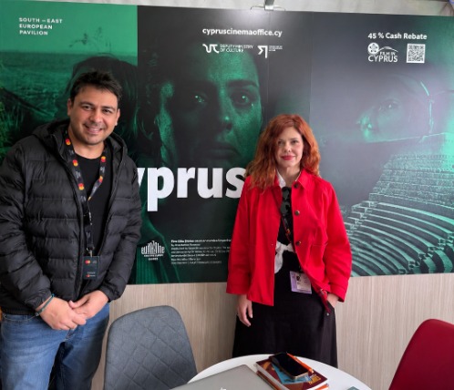 Evre ve Tezcan Cannes’da Kıbrıs Türk Sinemasını temsil etti