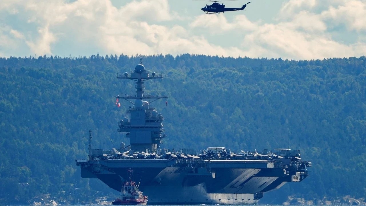 Amerikan savaş gemisi Orta Doğu'da