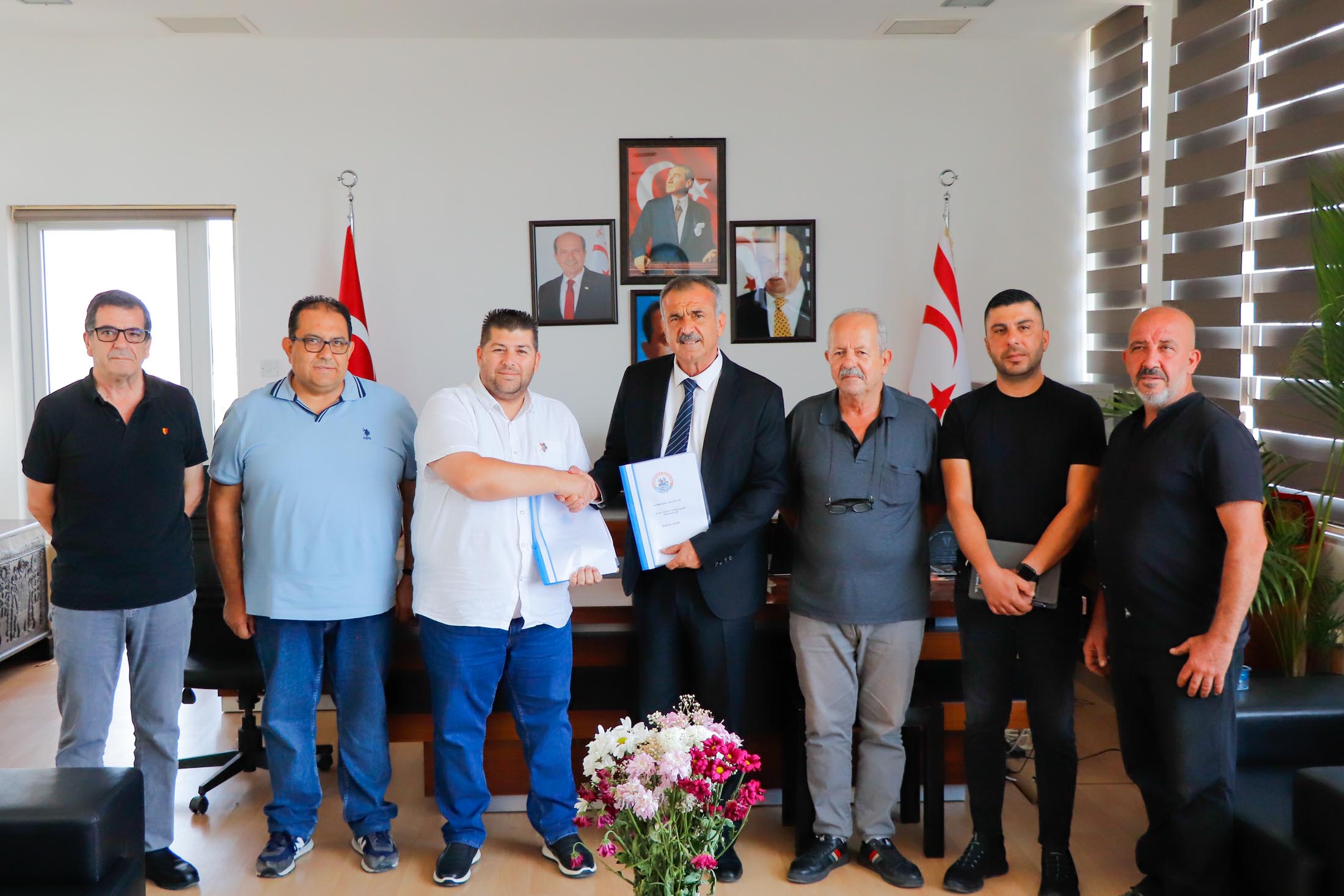 Gazimağusa Asfalt Yenileme Projesi için sözleşme imzalandı