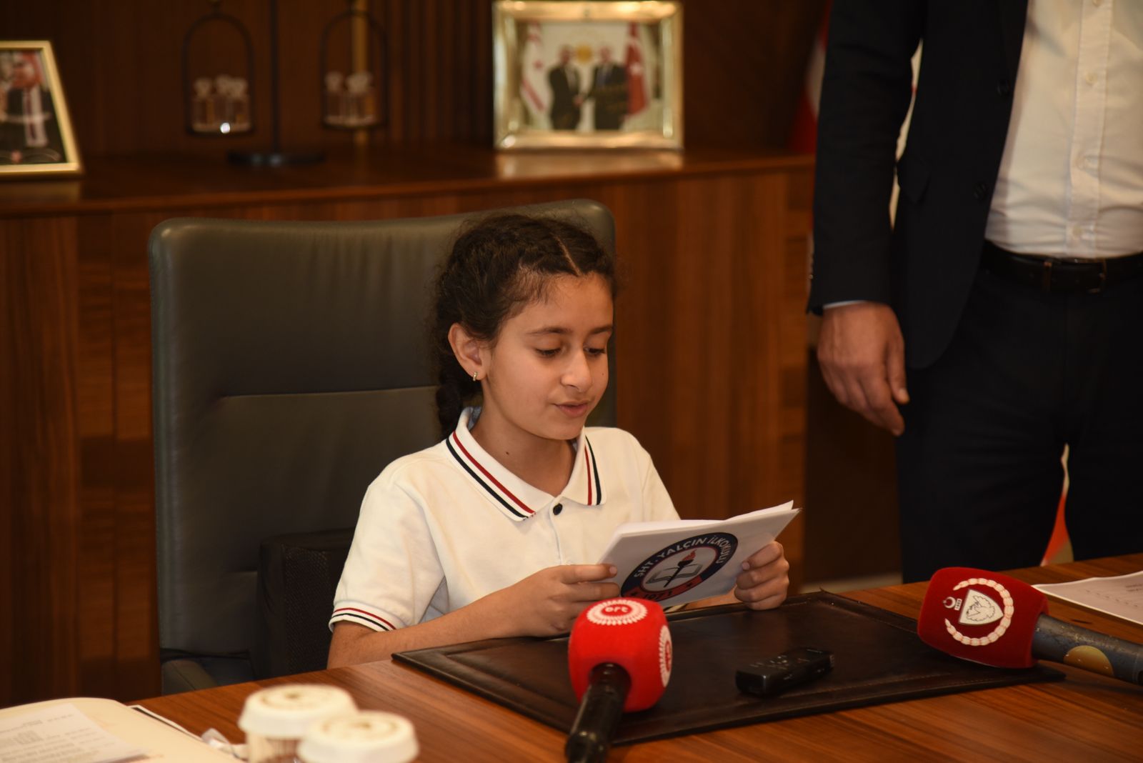 Cumhurbaşkanlığı koltuğuna oturdu… Oturan Masal Şevki: Devlet harcamalarının izlenebildiği sistem kurardım