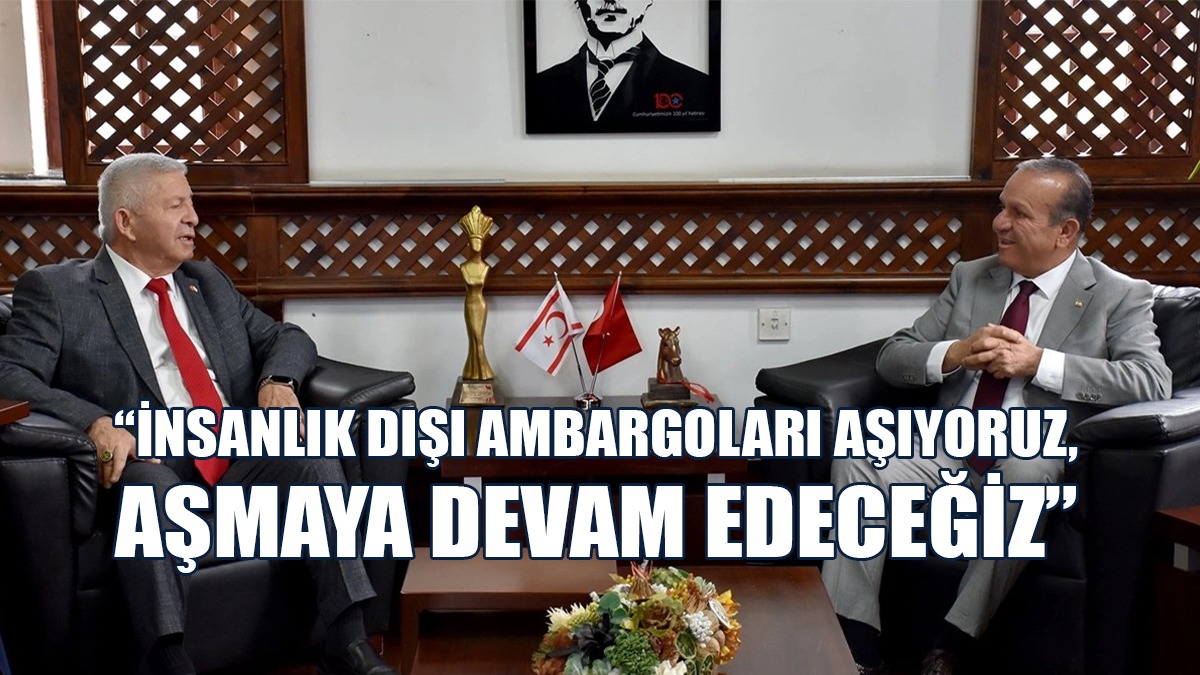 Ataoğlu: İnsanlık Dışı Ambargoları Aşıyoruz, Aşmaya Devam Edeceğiz