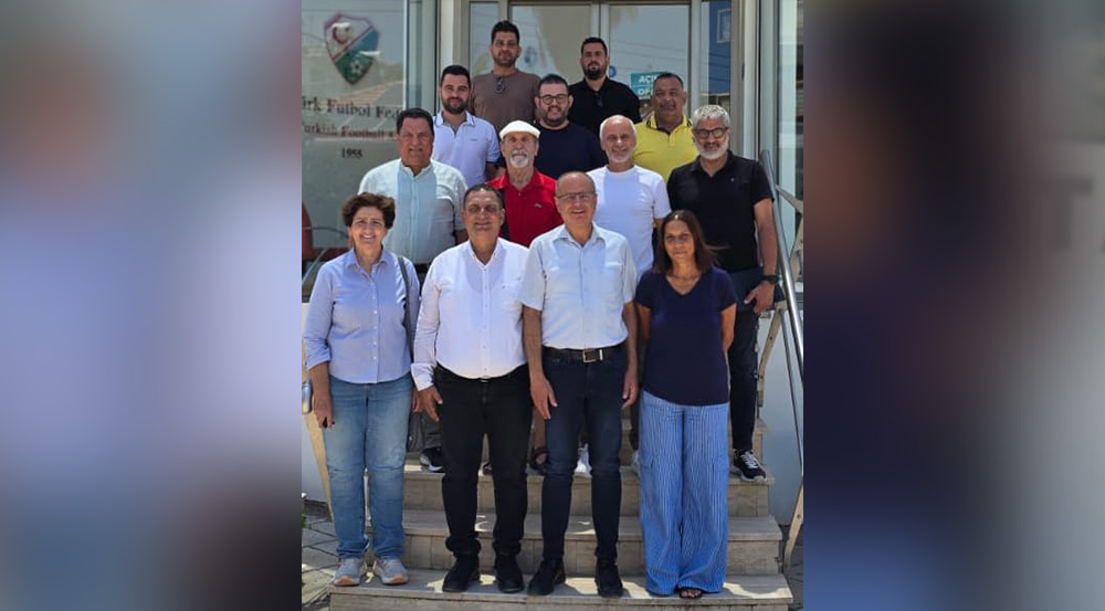 CTP Spor Komitesi Futbol Kulüpler Birliği’ni ziyaret etti