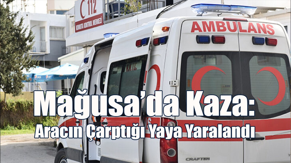 Aracın Çarptığı Yaya Yaralandı