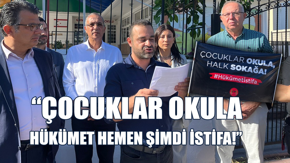 Talat: Eğitimi Geri Plana İttiler