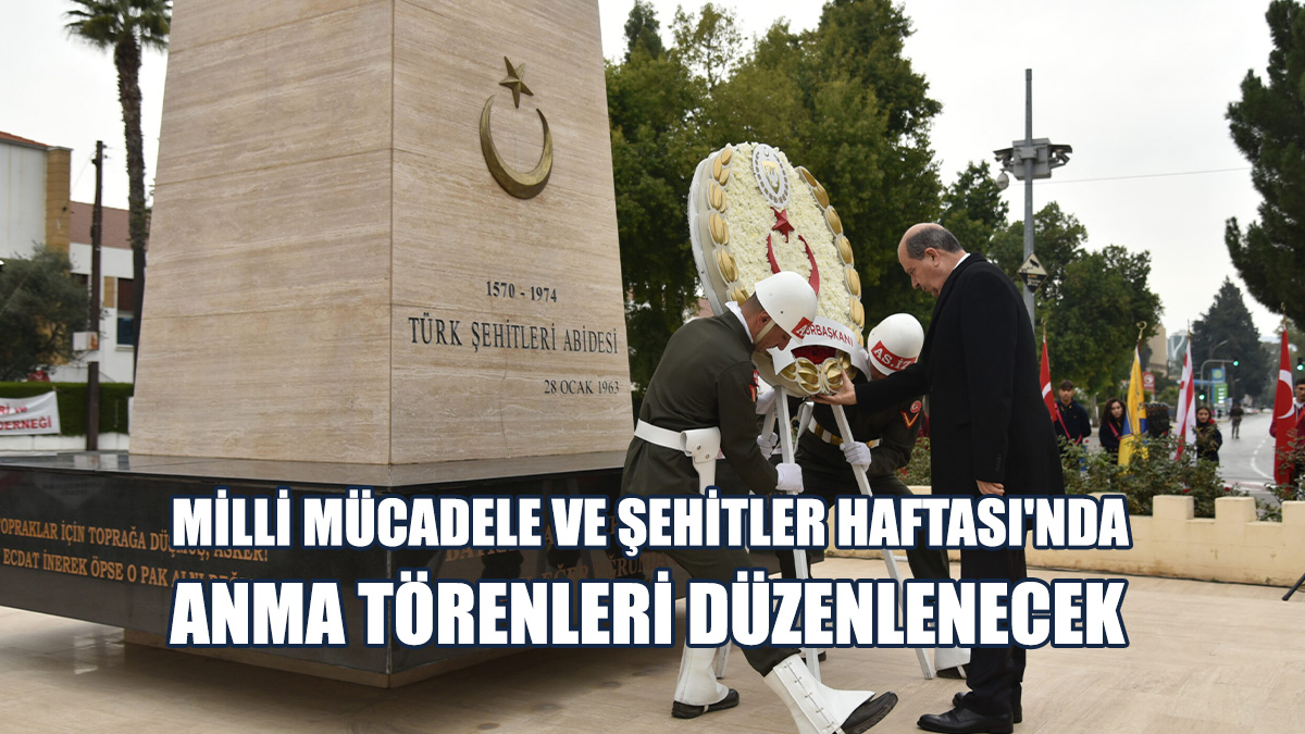 Şehitler Anılacak...