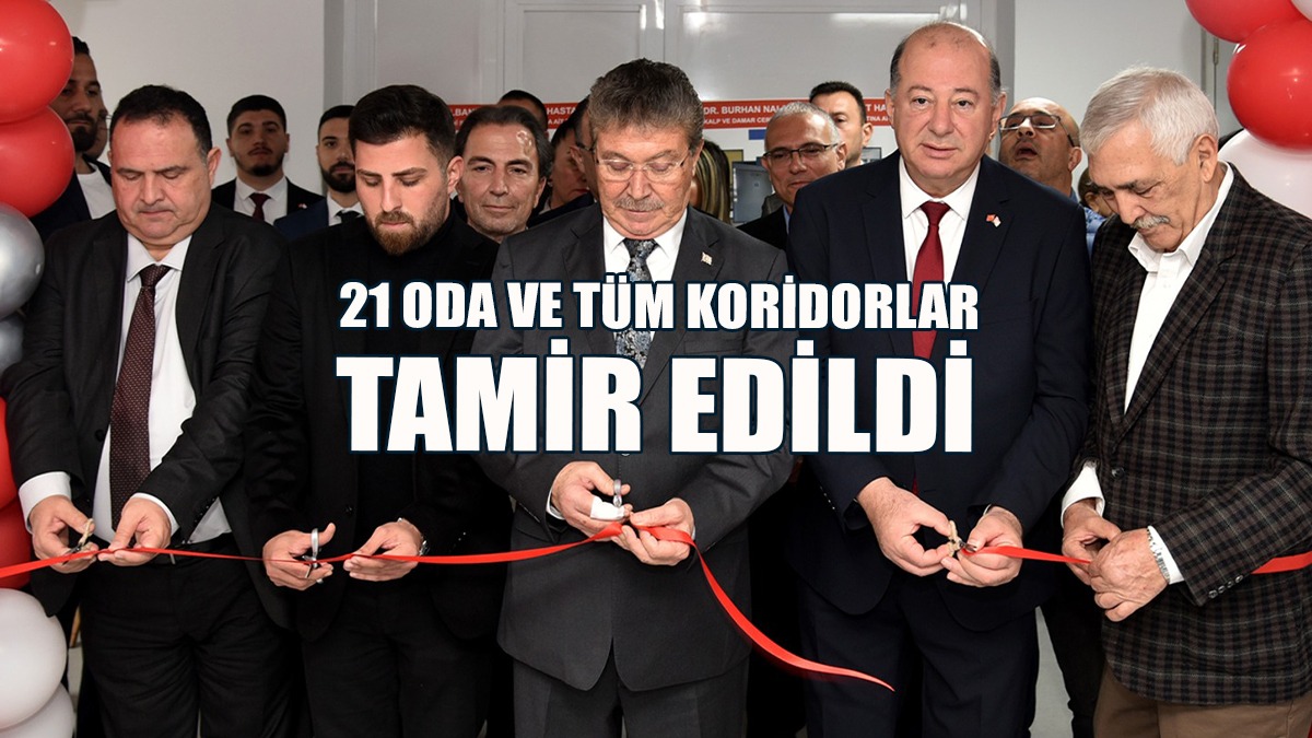 Dr. Burhan Nalbantoğlu Devlet Hastanesi Kalp ve Damar Cerrahisi Servisi Yenilendi