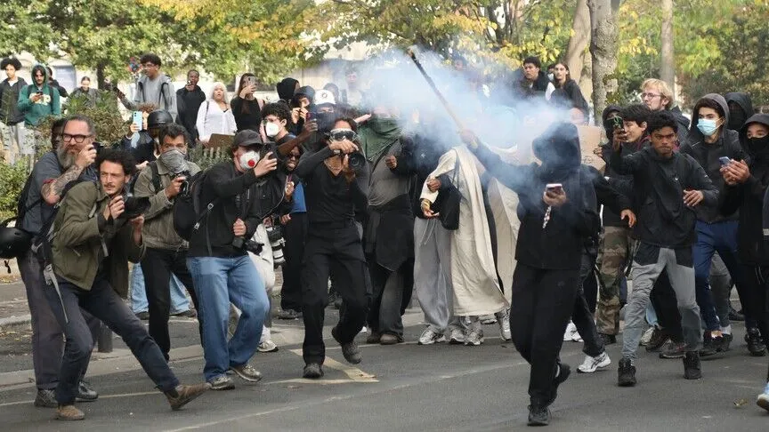 Fransa’da öğrenci eylemleri büyüyor: 625 gözaltı, 202 yaralı