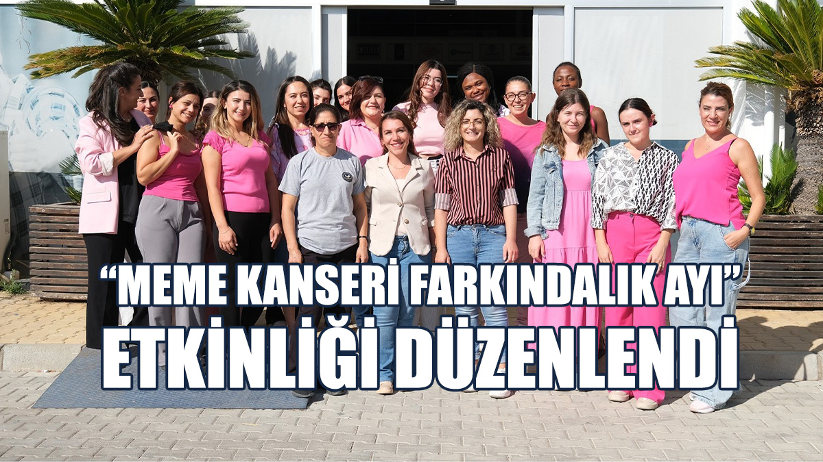 Katılımcılar, Pembe Renkler Giyinerek Farkındalık Mesajı Verdi