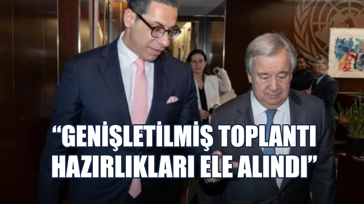 Rum Dışişleri Bakanı Kombos, BM Genel Sekreteri İle Görüştü