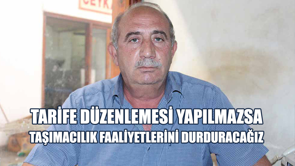Topaloğlu: 16 Aydır Fiyat Düzenlemesi Yapılmadı