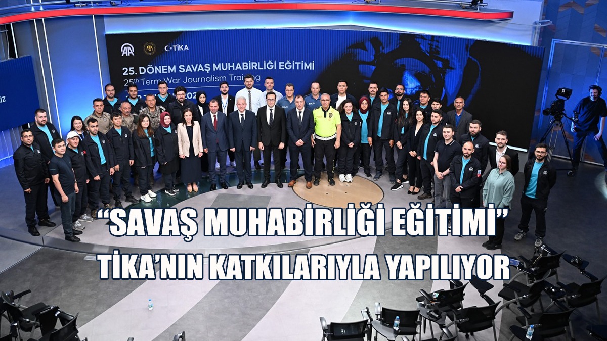 Eğitime TAK Muhabiri Mehmet Kara Da Katılıyor