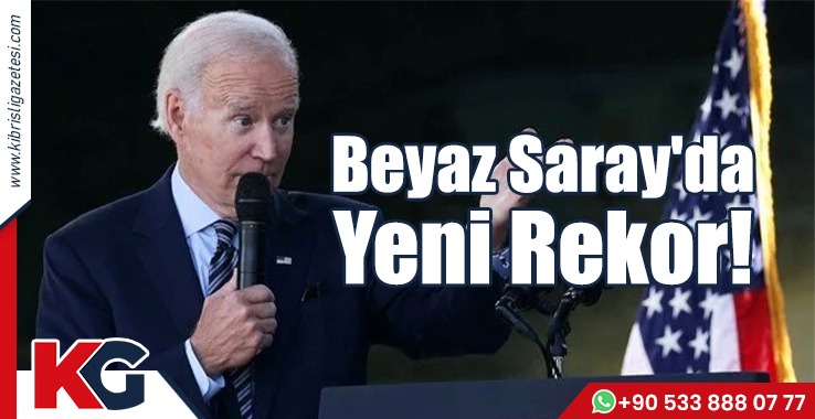 Beyaz Saray'da Yeni Rekor!