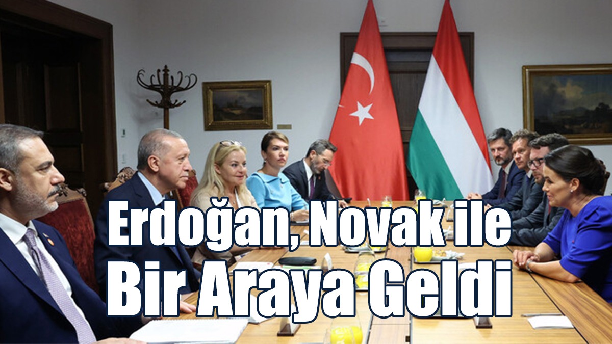 Erdoğan, Novak İle Bir Araya Geldi