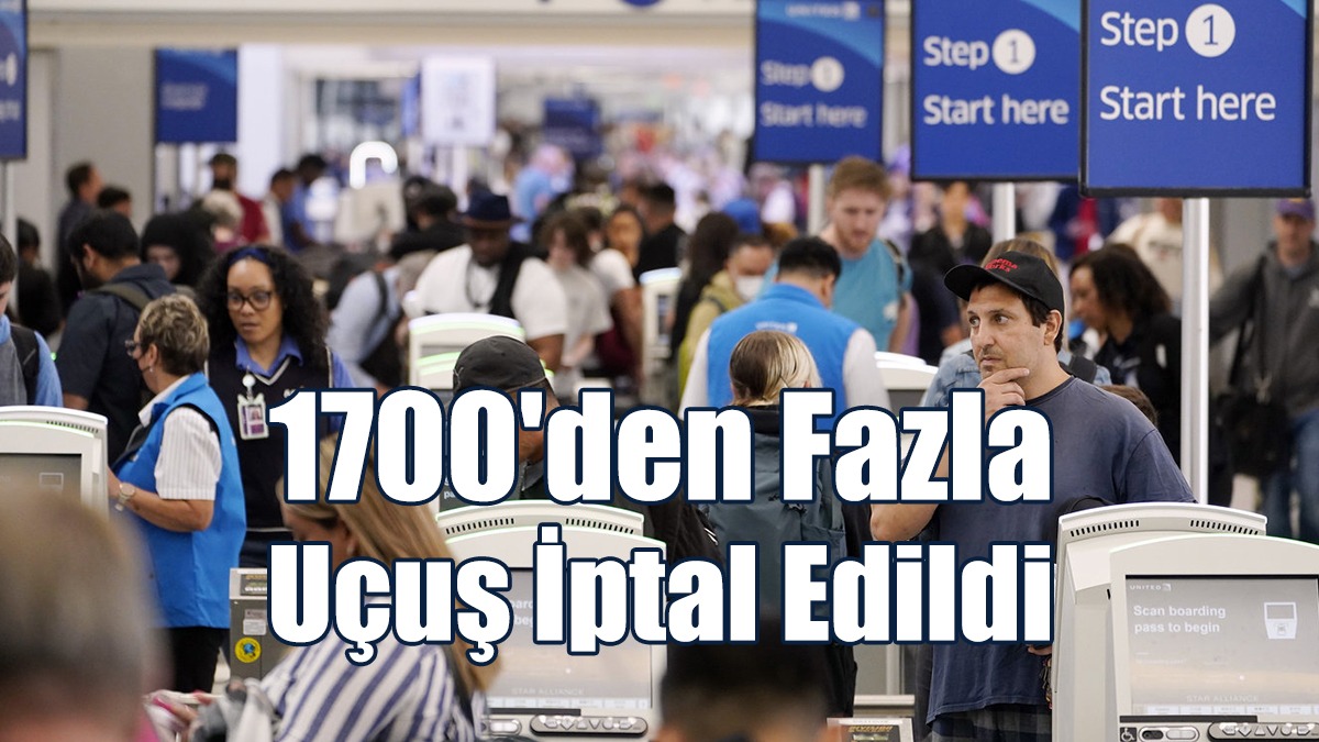 ABD'de 1700'den Fazla Uçuş İptal Edildi