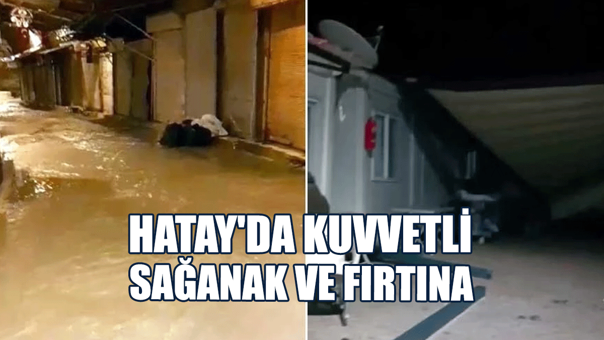 Çatılar Uçtu, Konteyner Kentlerde Su Baskını