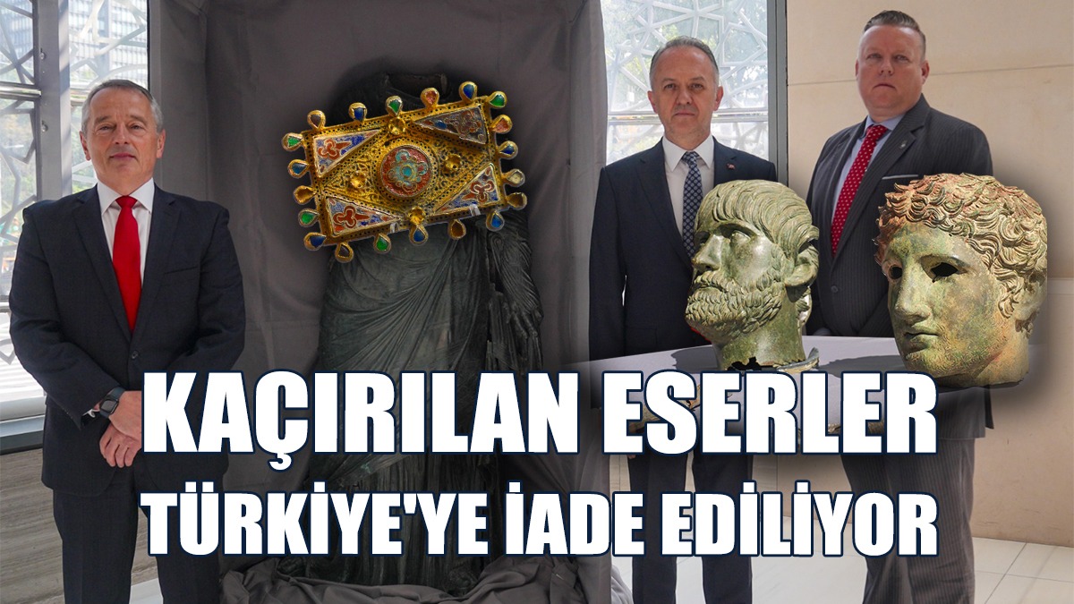 Kaçırılan Eserler Türkiye'ye İade Ediliyor