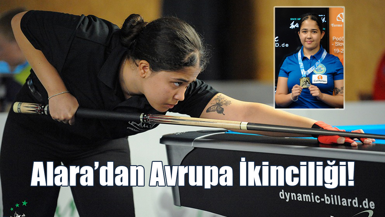 Alara’dan Avrupa İkinciliği