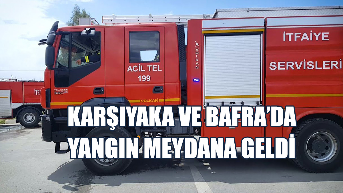 Yangınlar Sonucu Maddi Hasar Oluştu