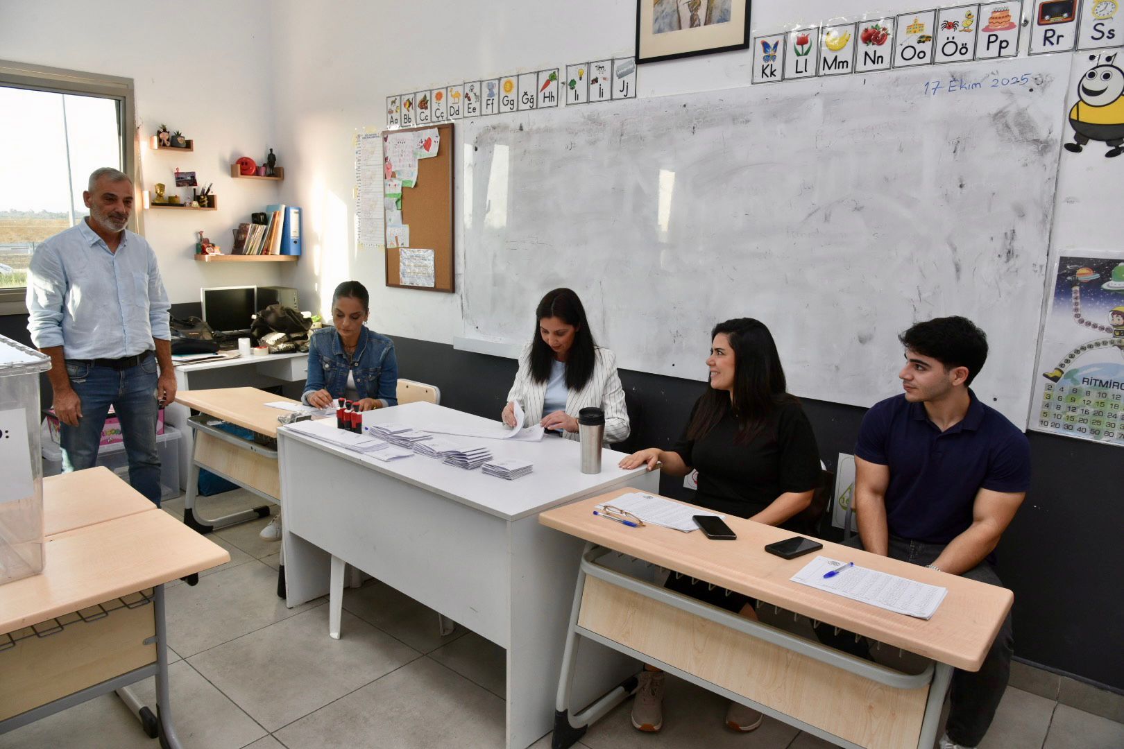 Seçime katılım oranı yüzde 13.43