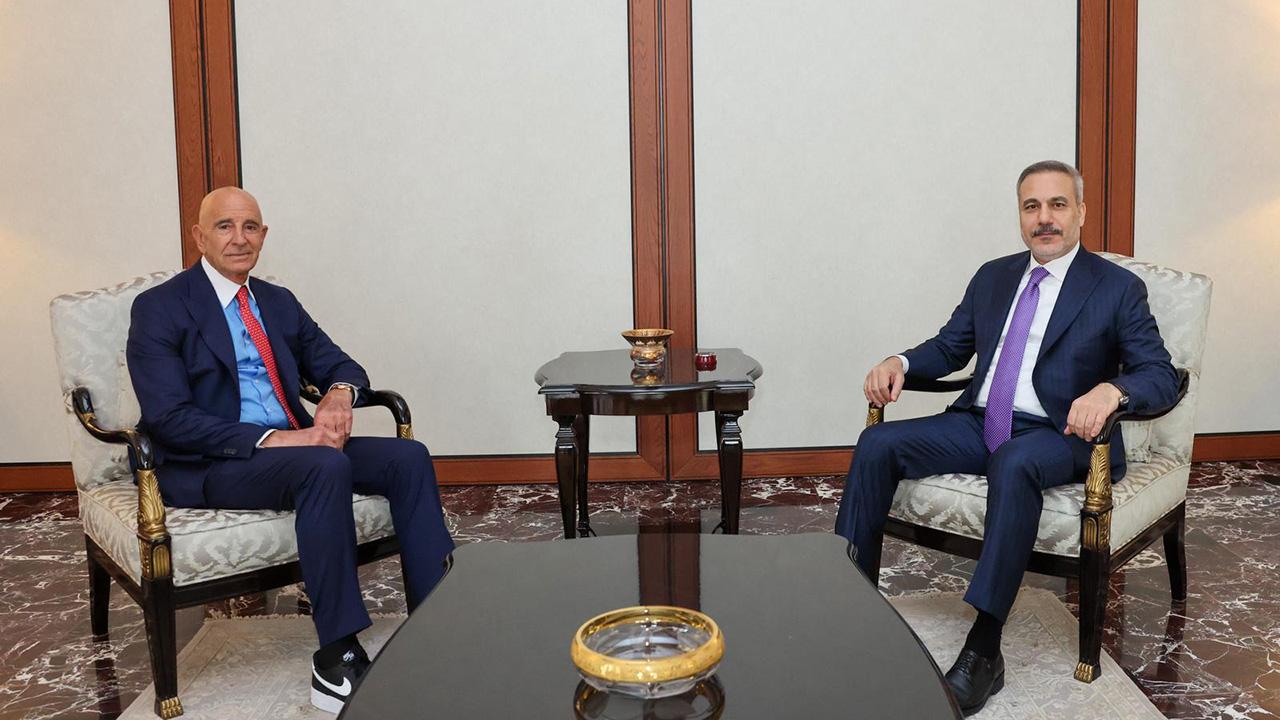 Hakan Fidan, Tom Barrack ile görüştü
