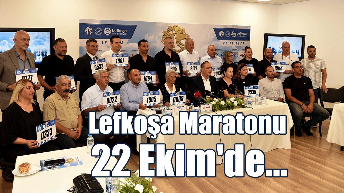Lefkoşa Maratonu 22 Ekim'de...