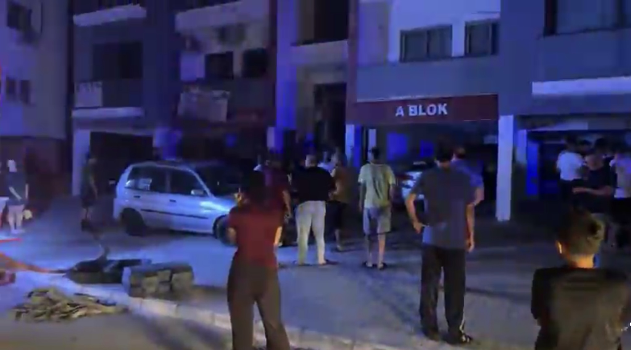 Gönyeli’de apartmanda yangın: 7 kişi hastaneye kaldırıldı