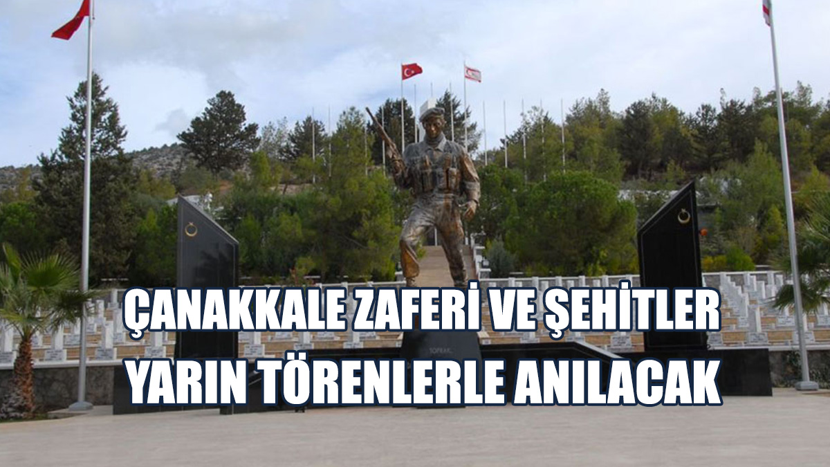 Lefkoşa'da, İlçelerde Ve Boğaz Şehitliği'nde Törenler Düzenlenecek