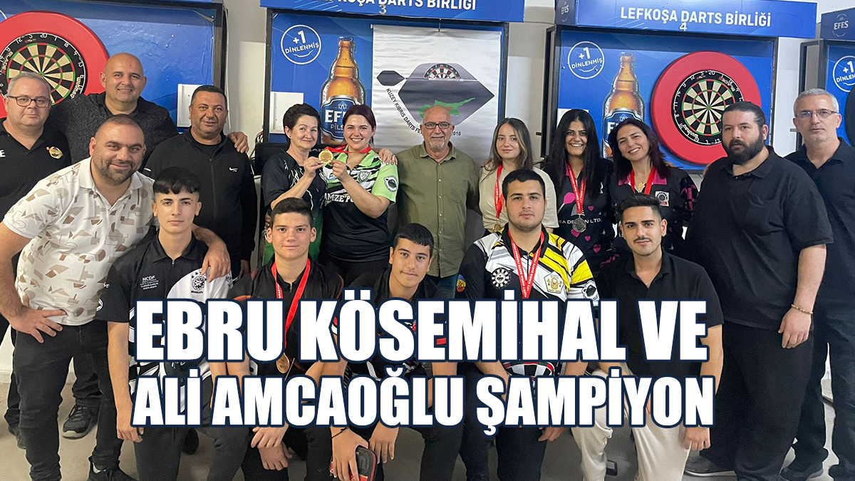 Kadınlar Ve Gençlerde Ebru Kösemihal Ve Ali Amcaoğlu Şampiyon