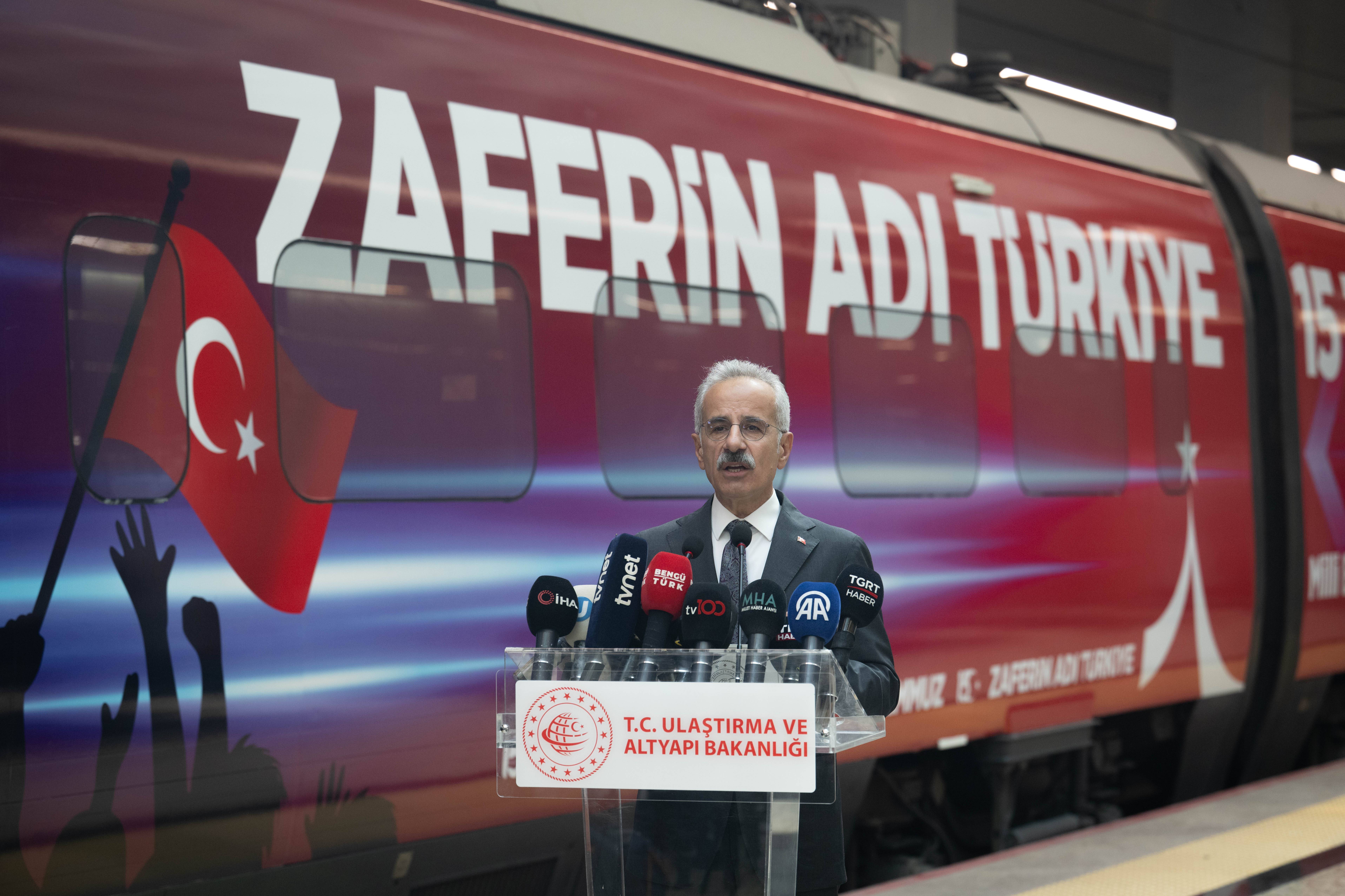 "15 Temmuz Demokrasi ve Birlik Treni” Ankara’dan yola çıktı
