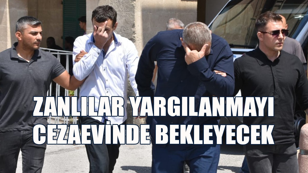 Soygun Ve Ciddi Darp Zanlıları Mahkemeye Çıkarıldı