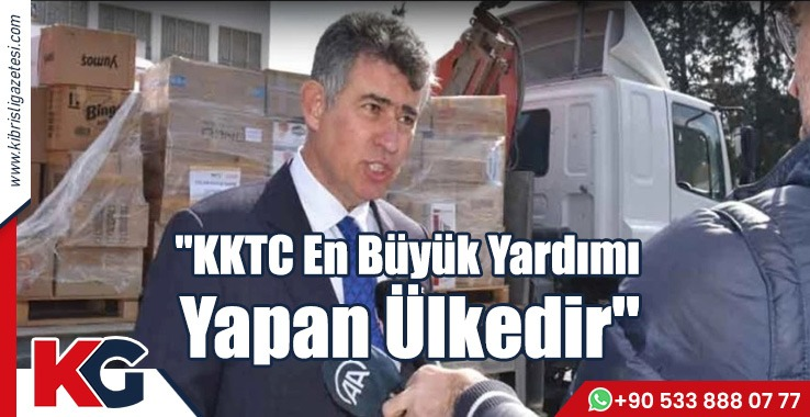 "KKTC En Büyük Yardımı Yapan Ülkedir"