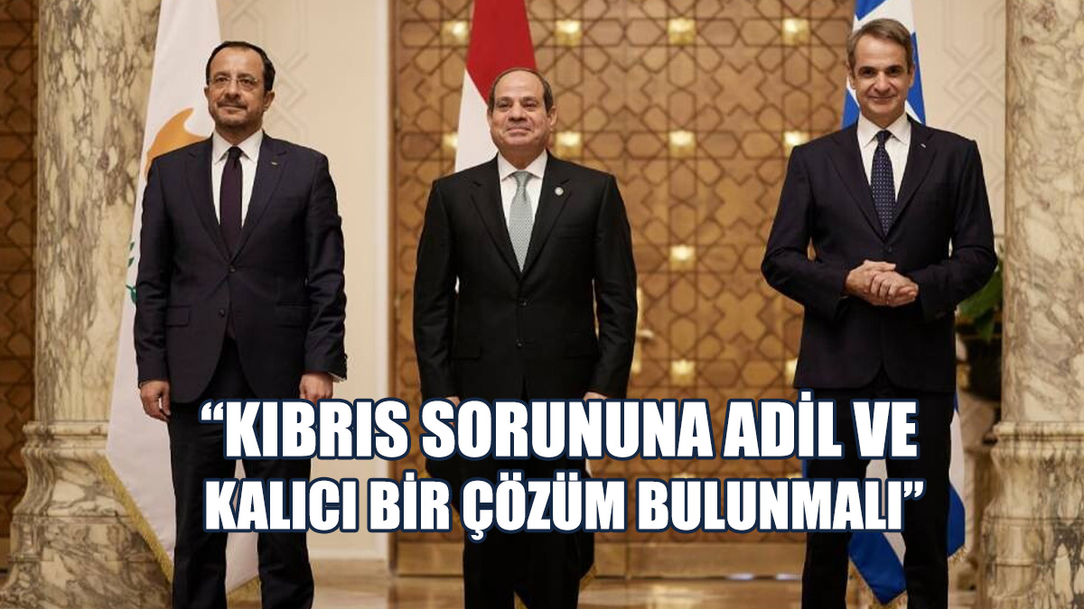 Güney Kıbrıs-Yunanistan-Mısır Arasındaki Üçlü Zirve Gerçekleşti