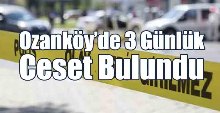 Avluda Hayatını Kaybetti, 3 Gün Sonra Bulundu!