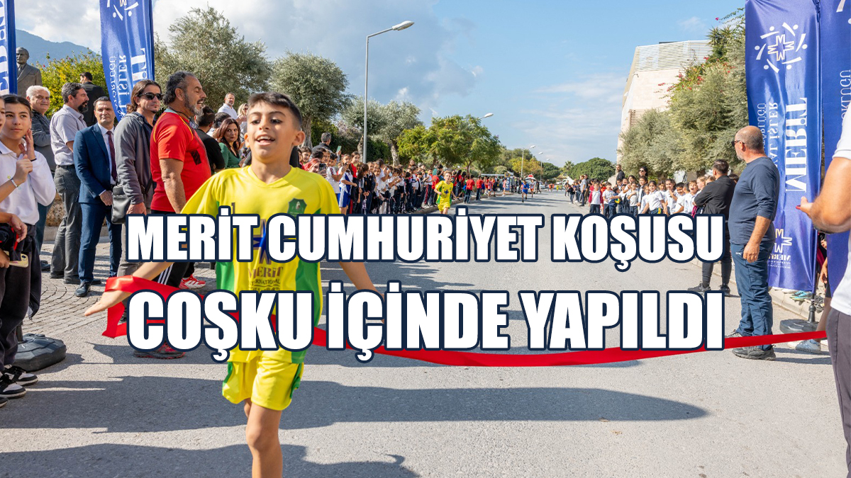 Merit Cumhuriyet Koşusu Coşku İçinde Yapıldı