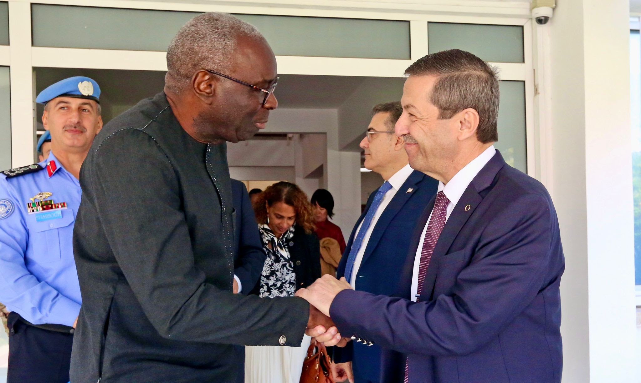 Dışişleri Bakanı Ertuğruloğlu, Diagne ile görüştü